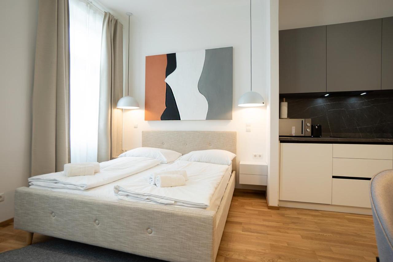 Cosy Brand-New Studio In A Calm Discrict Of Viena Exterior foto