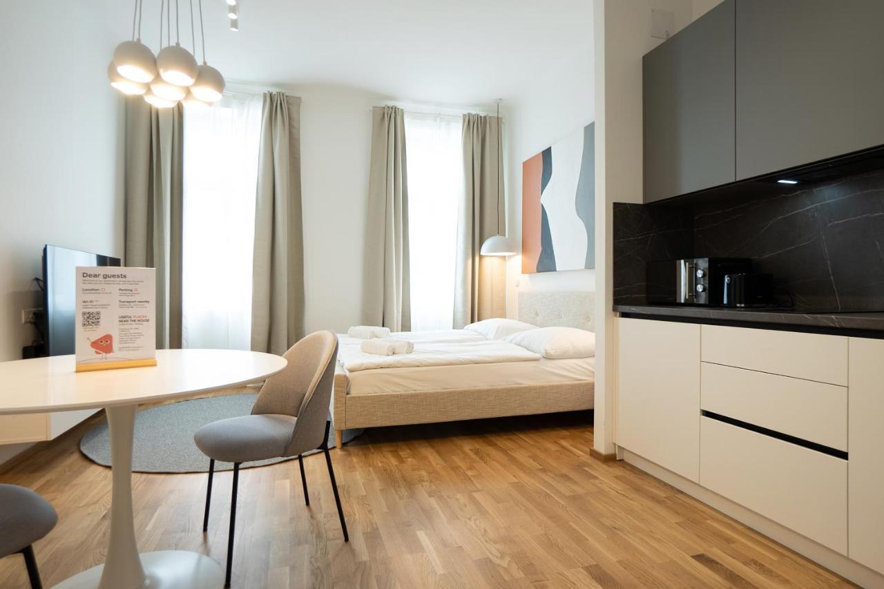 Cosy Brand-New Studio In A Calm Discrict Of Viena Exterior foto